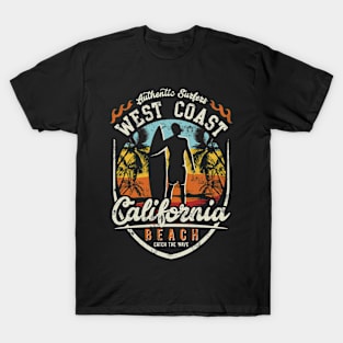 West Coast California Beach T-Shirt